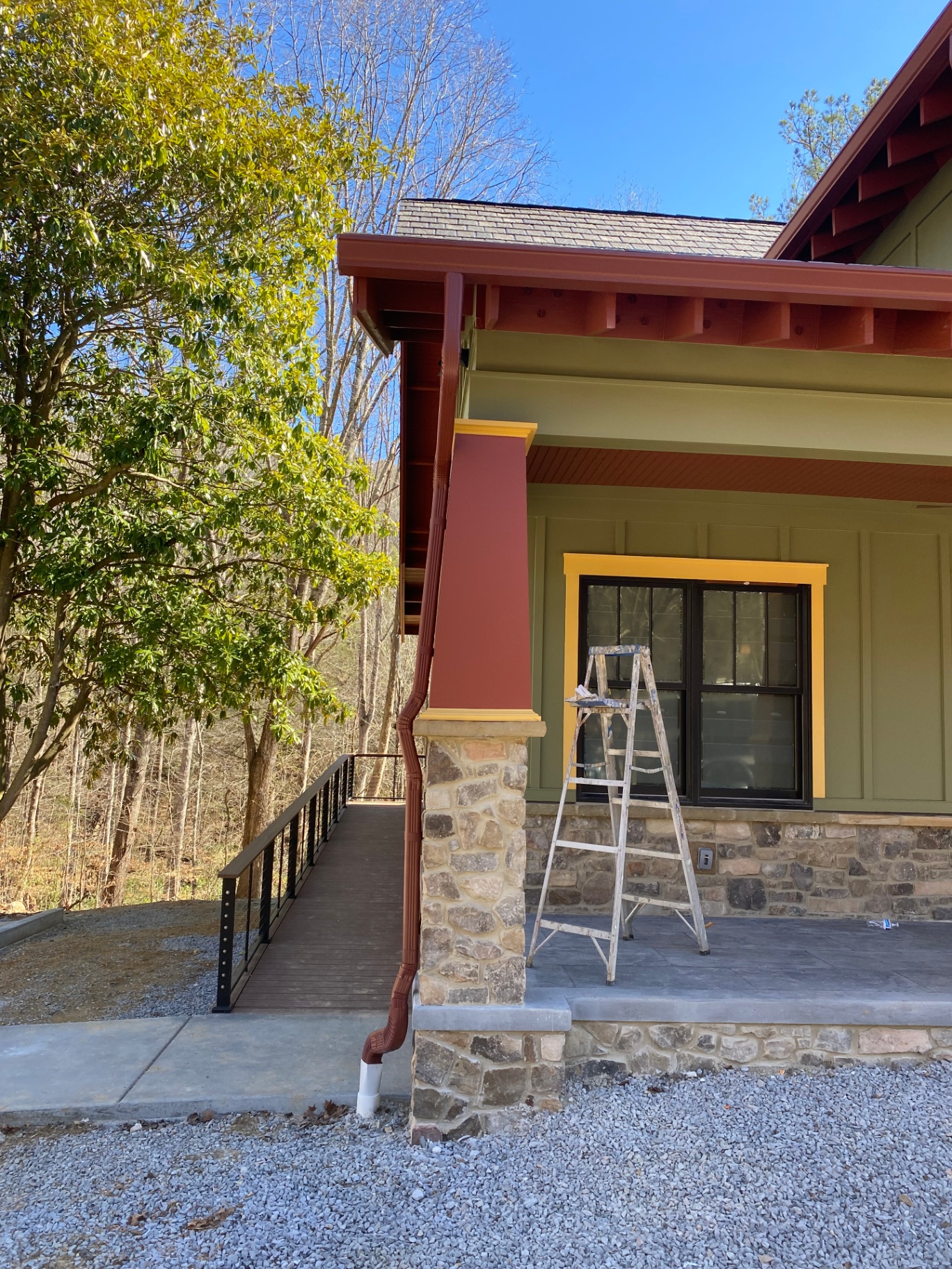 Gutter color options