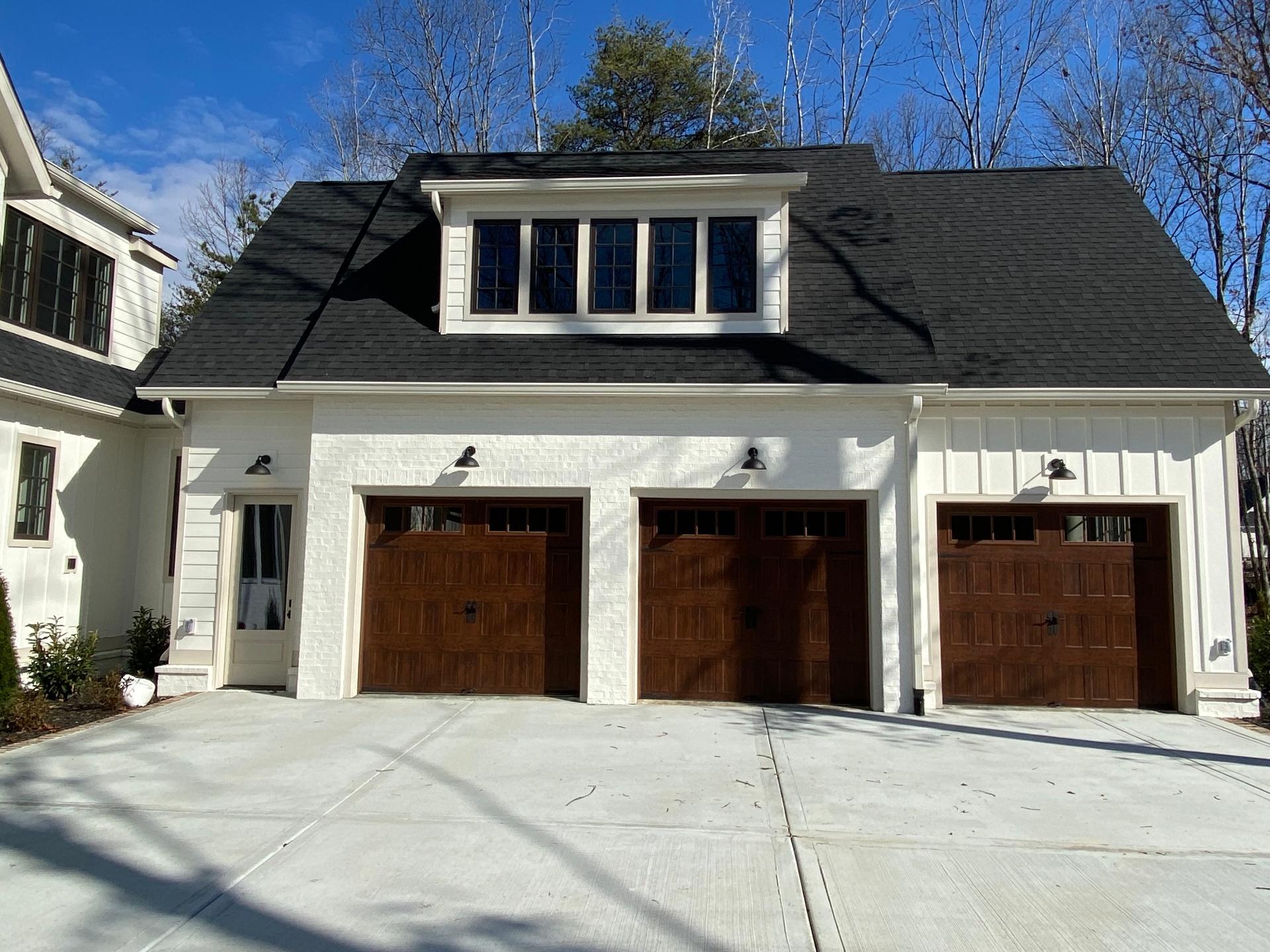 Recent gutter cleaning project
